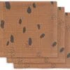Jollein Hydrofiel Monddoekje Spot - Caramel - 3 Stuks