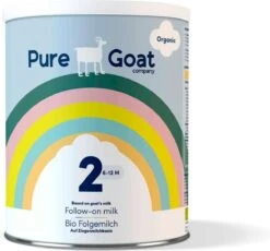 Pure Goat Company - Opvolgmelk 2 - Biologische Flesvoeding Op Basis Van Volle Geitenmelk - 800 Gram 24 Pure Goat Company - Opvolgmelk 2 - Biologische Flesvoeding Op Basis Van Volle Geitenmelk - 800 Gram -Jollein Winkel 1200x1117