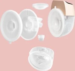 Boboduck - Handsfree Elektrische Draagbare Borstkolf - Borstvoeding - Kolfapparaat - Handkolf - Handsfree - Inclusief Opslagruimte Voor Melk - 200 Ml - BPA Vrij -Jollein Winkel 1200x1127