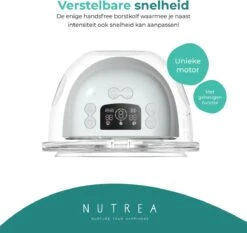 Nutrea EasyFlow 2 Stuks – Elektrische Draadloze Borstkolf 21 Mm – Handsfree Borstkolf – Oplaadbare Accu – Snelheid Aanpasbaar -Jollein Winkel 1200x1131 3