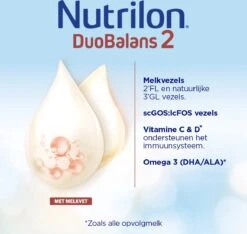 Nutrilon Duobalans 2 - Flesvoeding Vanaf 6 Maanden - 800g -Jollein Winkel 1200x1137