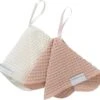 Cottonbaby - Speendoekje - Wafel- Per Set Van 2 - Room/poederroze