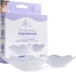 LilyPadz Wasbare Zoogcompressen - Wasbaar – Siliconen – 2 Stuks -Jollein Winkel 1200x1139
