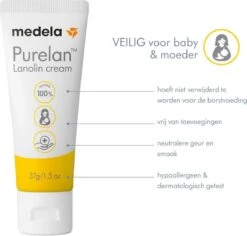 Medela Purelan Tepelzalf Lanoline Tepelcreme Snelle Verlichting Bij Pijnlijke Tepels - Tube 37gr -Jollein Winkel 1200x1146 4
