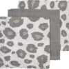 Meyco Hydrofiel Spuugdoekjes 3-pack Panter - Neutral