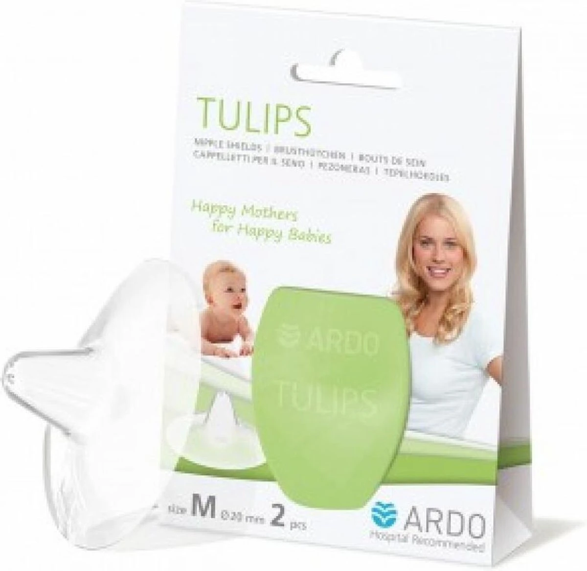 Ardo Tulips Tepelhoedjes Maat M 2 Stuks 1 Ardo Tulips Tepelhoedjes Maat M 2 Stuks