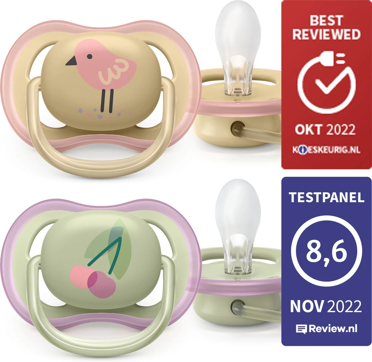 Philips Avent Ultra Air SCF085/13 - Fopspeen - 0 Tot 6 Maanden - 2 Stuks 11 Philips Avent Ultra Air SCF085/13 - Fopspeen - 0 Tot 6 Maanden - 2 Stuks - Afbeelding 11