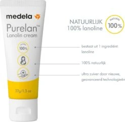 Medela Purelan Tepelzalf Lanoline Tepelcreme Snelle Verlichting Bij Pijnlijke Tepels - Tube 37gr -Jollein Winkel 1200x1173 7