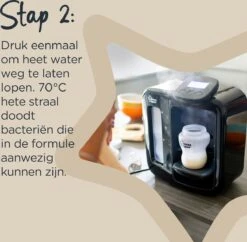 Tommee Tippee Perfect Prep Day & Night - Automtische Flessenbereider - Digitaal Display - Instelbaar Volume - Zwarta -Jollein Winkel 1200x1174 3