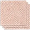 Jollein Hydrofiel Monddoekje Snake - Pale Pink - 3 Stuks