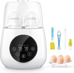 Merkloos Flessenwarmer - Flessenwarmer Onderweg - Verwarming - Baby Bottle Warmer [UPGRADE]