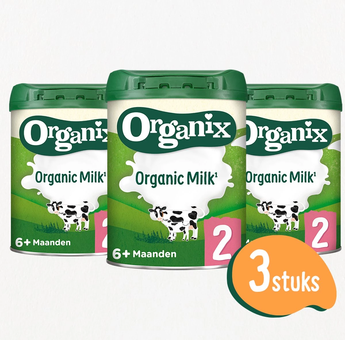 Organix 2 (6+ Maanden) Biologische Opvolgmelk - 3x 700g - Met Melkvet - Zonder Palmolie - Bevat Vitamines C & D - Biologische Flesvoeding - Recyclebare Verpakking 1 Organix 2 (6+ Maanden) Biologische Opvolgmelk - 3x 700g - Met Melkvet - Zonder Palmolie - Bevat Vitamines C & D - Biologische Flesvoeding - Recyclebare Verpakking