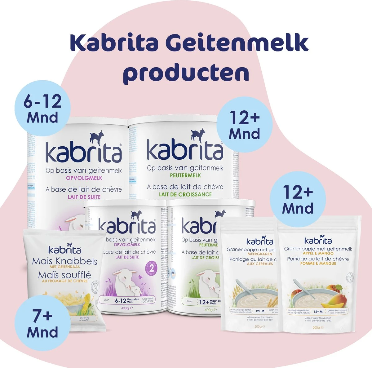 Kabrita 3 Peutermelk - Babyvoeding 12+ Maanden - 400g 8 Kabrita 3 Peutermelk - Babyvoeding 12+ Maanden - 400g - Afbeelding 8