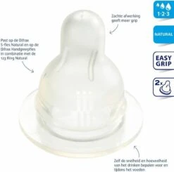 Difrax 1-2-3 Doseerspeen Natural - 2st 19 Difrax 1-2-3 Doseerspeen Natural - 2st -Jollein Winkel 1200x1189 7