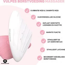 Vulpes BabyCare® Borstmassage Apparaat - Borstvoeding Stimulatie - Borstschelp - Borstkolf - 2-in-1 Warmte & Vibratie - Verstopte Kanalen - Mastitis - Stimuleert Bij Borstvoeding & Kolven 18 Vulpes BabyCare® Borstmassage Apparaat - Borstvoeding Stimulatie - Borstschelp - Borstkolf - 2-in-1 Warmte & Vibratie - Verstopte Kanalen - Mastitis - Stimuleert Bij Borstvoeding & Kolven -Jollein Winkel 1200x1196 13
