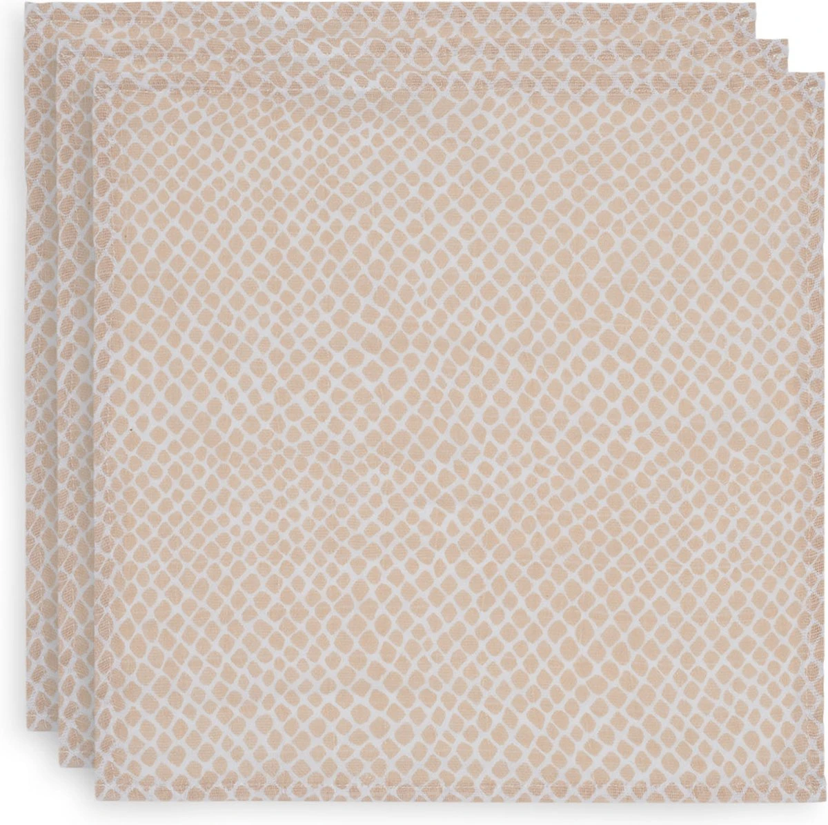 Jollein Hydrofiel Monddoekje Snake - Pale Pink - 3 Stuks 2 Jollein Hydrofiel Monddoekje Snake - Pale Pink - 3 Stuks - Afbeelding 2