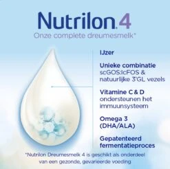 Nutrilon 4 Vanille Dreumesmelk – Flesvoeding Vanaf 1 Jaar – 800g -Jollein Winkel 1200x1196 2