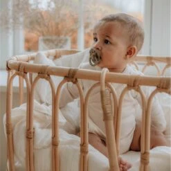 BiBS - Boheme Pacifier - Stage 2 Fopspeen - 2 Stuks - Vanilla / Dark Oak -Jollein Winkel 1200x1198