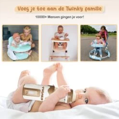 Twinky® Bottlewarmer GO – Draagbare Baby Flessenwarmer Voor Onderweg En Thuis – Incl. PPSU-Kwaliteit Babyflesje + Poederdoosje – USB-C Oplaadbaar -Jollein Winkel 1200x1199 1