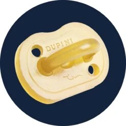 Dupini 100% Natuurrubber Speen/fopspeen - Round Maat L