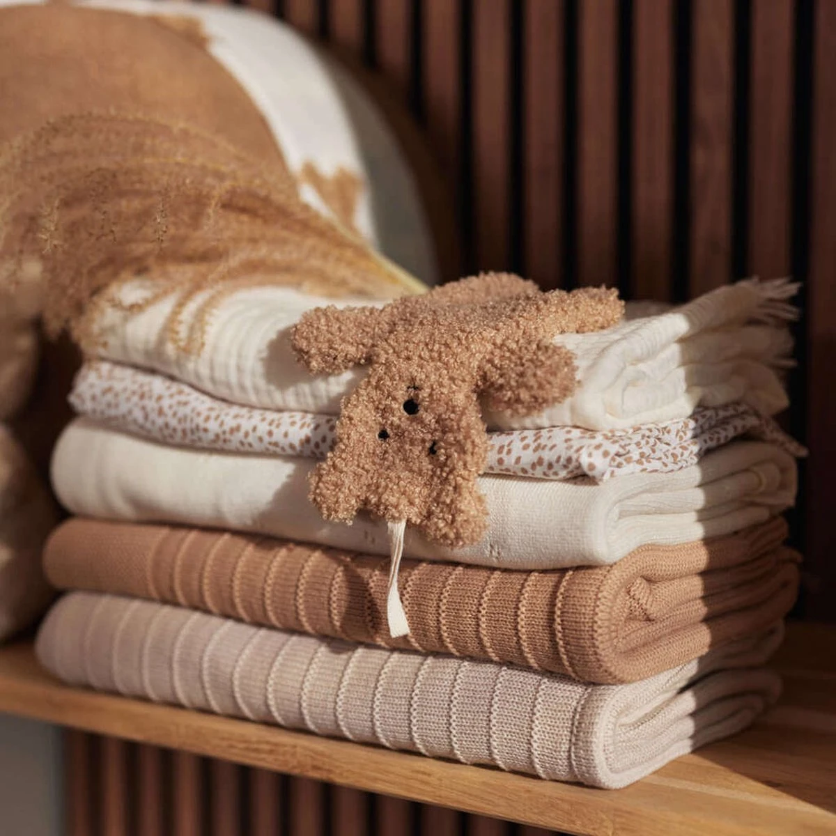 Jollein Speendoekje Teddy Bear - Biscuit 6 Jollein Speendoekje Teddy Bear - Biscuit - Afbeelding 6