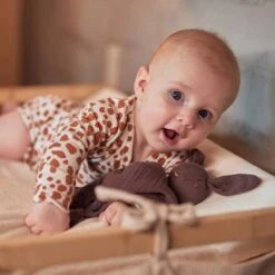 Jollein Speendoekje Bunny Ears - Chestnut -Jollein Winkel 1200x1200 1044