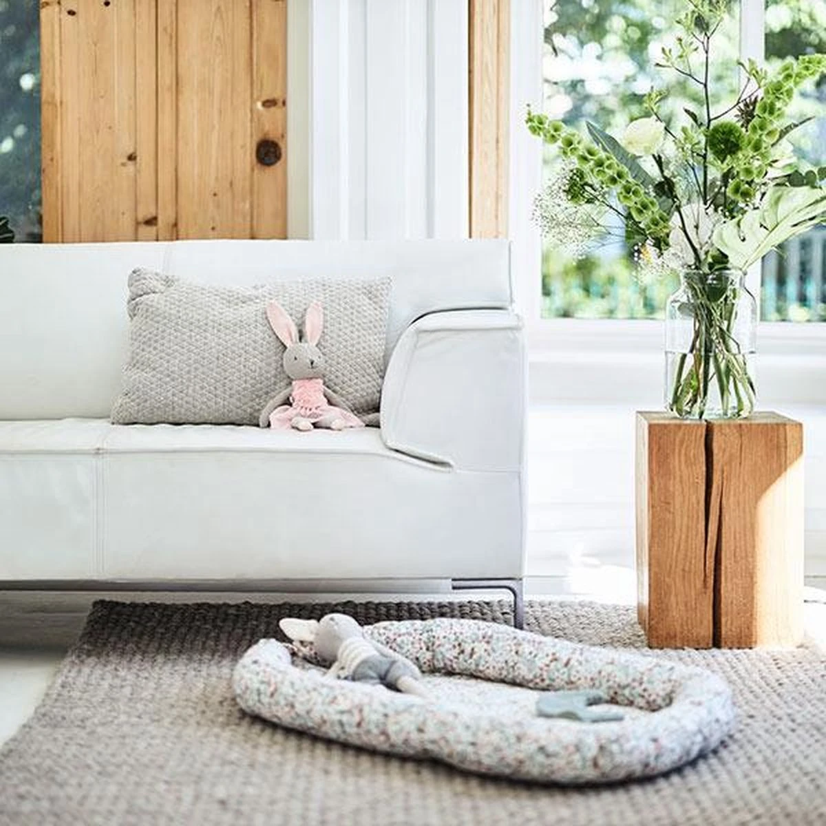 Jollein Speendoekje Moon - Ash Green 8 Jollein Speendoekje Moon - Ash Green - Afbeelding 8