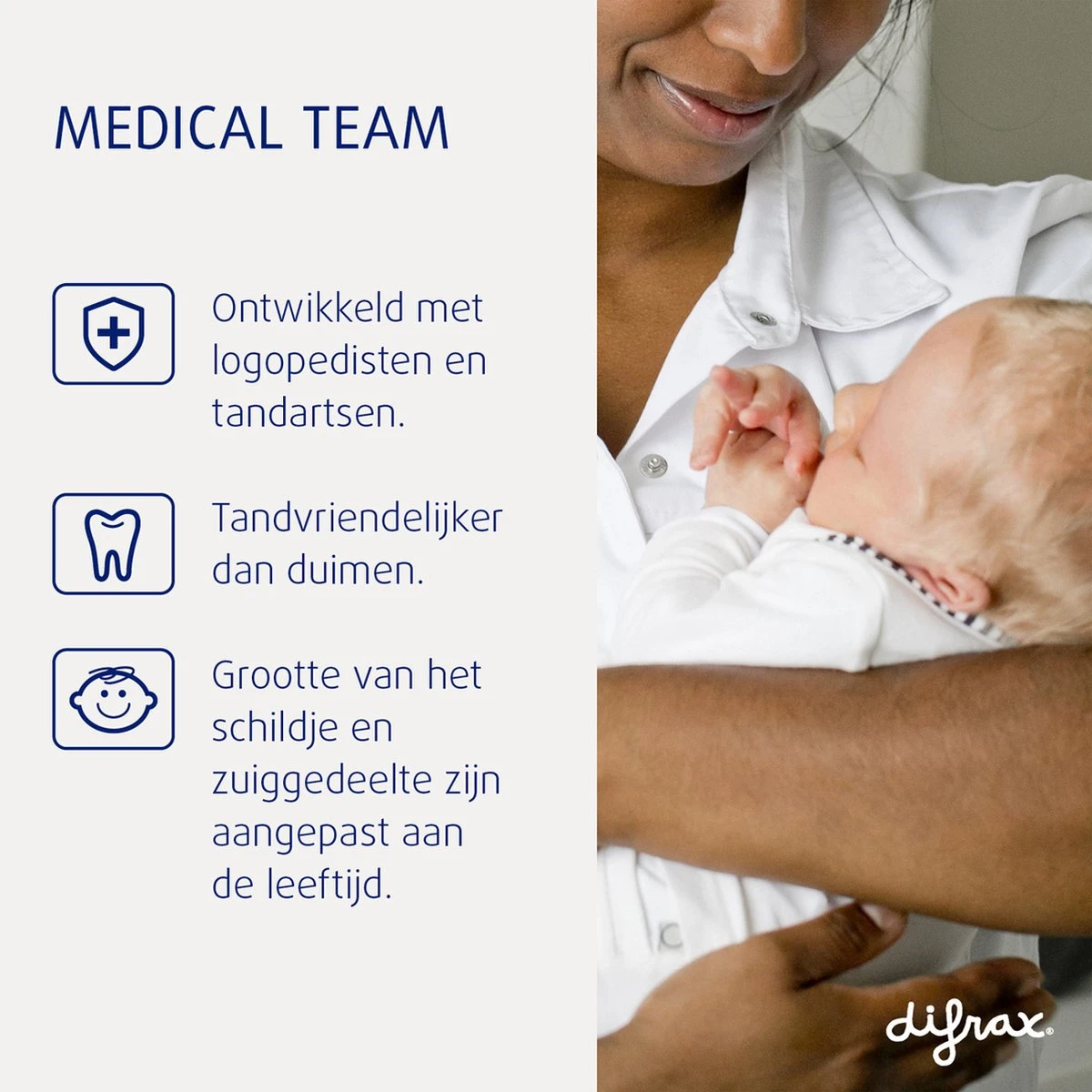 Difrax Fopspeen Natural 20+ Maanden Nature - Stone/stains - 2 Stuks 6 Difrax Fopspeen Natural 20+ Maanden Nature - Stone/stains - 2 Stuks - Afbeelding 6