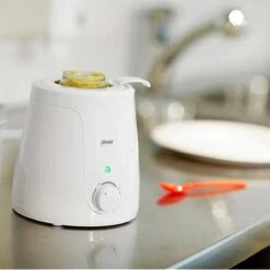 Alecto BW-70 - Flessenwarmer Geschikt Voor Ieder Flesje En Potje - Snel En Gemakkelijk In Gebruik - Wit -Jollein Winkel 1200x1200 139