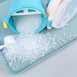 Babyvoeding Dispenser - Baby Melkpoeder Doseer Box - Reisbox - Opbergdoos Voor Voeding - Dispenser Met Schep 440ML - Paars -Jollein Winkel 1200x1200 158