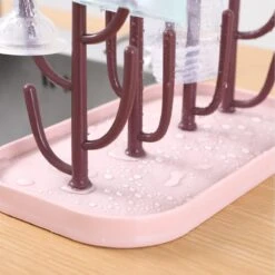 Merkloos Baby Flessen Droogrek - Afdruiprek Met Lekbak - Afwasrek - Baby Flesjes Droogrek - Flessenrek - Kraamcadeau - Baby Cadeau - Blauw -Jollein Winkel 1200x1200 292