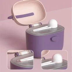 Melkpoeder Toren – Reisbox – Doseerdoosje – Bewaardoos – Dispenser - Groene Snuiter -Jollein Winkel 1200x1200 294