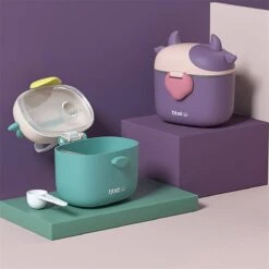 Melkpoeder Toren – Reisbox – Doseerdoosje – Bewaardoos – Dispenser - Groene Snuiter -Jollein Winkel 1200x1200 296