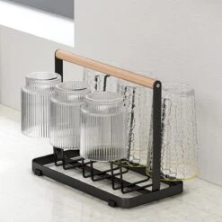 Flessenrek - Droogrek Babyfles - Flessen Rek Baby - Flessendroogrek - Afdruiprek - Afwasrek - Flessenrekje - Lekbak - Égouttoir - Zwart Met Houten Handvat - Vetalo 15 Flessenrek - Droogrek Babyfles - Flessen Rek Baby - Flessendroogrek - Afdruiprek - Afwasrek - Flessenrekje - Lekbak - Égouttoir - Zwart Met Houten Handvat - Vetalo -Jollein Winkel 1200x1200 300