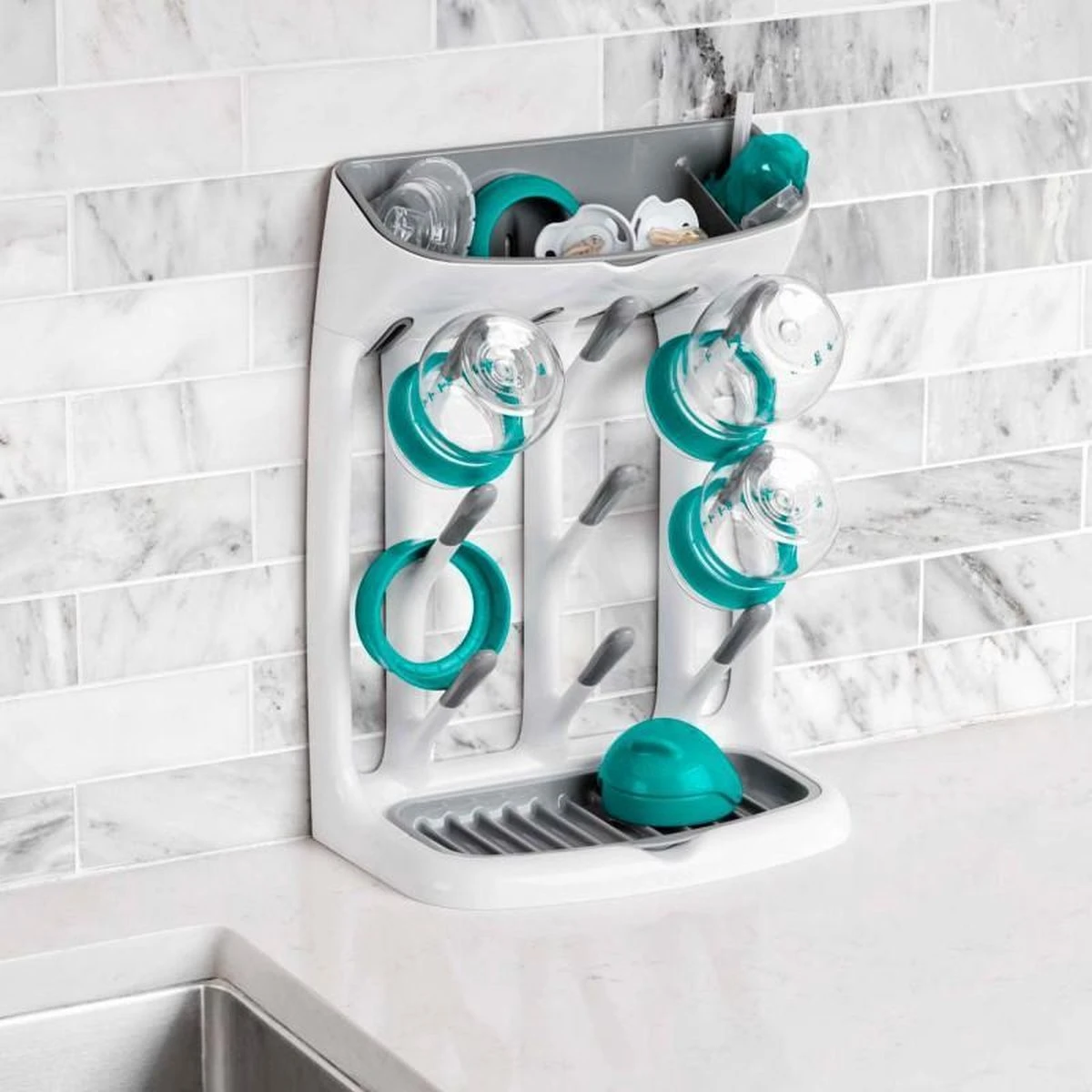 Oxo Tot Flessendroogrek Grey 6 Oxo Tot Flessendroogrek Grey - Afbeelding 6