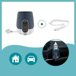 Babymoov Babyvoeding & Flessenverwarmer NutriSmart (Thuis & Auto) Blauw -Jollein Winkel 1200x1200 428