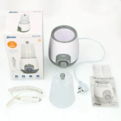 Alecto BW-512 CAR+ - Flessenwarmer 500W - Snelle Opwarming En Sterilisatie Thuis En Onderweg - Geleverd Met 12V Auto Adapter En Stoomkap - Wit -Jollein Winkel 1200x1200 435