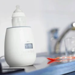 Alecto BW-700 - Snelle Digitale Flessenwarmer 500W Voor Opwarmen, Steriliseren En Ontdooien - Inclusief Stoomkap - Bediening Via Display - Wit -Jollein Winkel 1200x1200 460