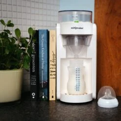 MilQmaker Flesvoeding Apparaat - Baby Milk Maker - Flessenwarmer/Fles Verwarmer - Baby Fles Maker - Baby Senseo - Baby Melk Machine - TÜV Gecertificeerd - Milkmaker -Jollein Winkel 1200x1200 468