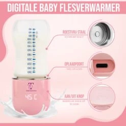 Trendosa Flessenwarmer Set - Draagbare Baby Flessenwarmer Voor Onderweg- Incl Speendoosje - Roze 16 Trendosa Flessenwarmer Set - Draagbare Baby Flessenwarmer Voor Onderweg- Incl Speendoosje - Roze -Jollein Winkel 1200x1200 481