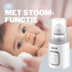 RYER Flessenwarmer 5 In 1 - LCD Scherm - Geschikt Voor Alle Babyflessen -Jollein Winkel 1200x1200 487