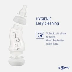 Difrax Babyfles 250 Ml Natural - Anti-Colic - Roze - 2 Stuks -Jollein Winkel 1200x1200 527