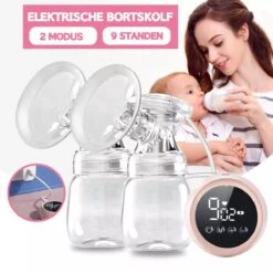 Baby-V® Electrische Borstkolf - Kolfapparaten - Draadloze Borstkolf Handsfree - Inclusief 2 Flesjes -Jollein Winkel 1200x1200 586