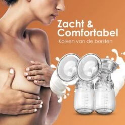 BYER Borstkolf - Dubbele Elektrische Kolf - Oplaadbare Accu - Inclusief 2x180 Ml Babyfles + Speen 16 BYER Borstkolf - Dubbele Elektrische Kolf - Oplaadbare Accu - Inclusief 2x180 Ml Babyfles + Speen -Jollein Winkel 1200x1200 597