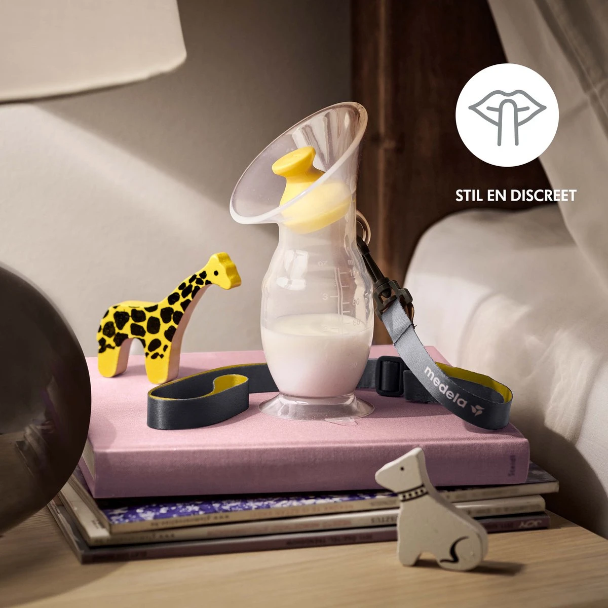 Medela Siliconen Moedermelkcollector - Melk Collector Borstvoeding - Siliconen Borstkolf - 100 Ml Moedermelk 6 Medela Siliconen Moedermelkcollector - Melk Collector Borstvoeding - Siliconen Borstkolf - 100 Ml Moedermelk - Afbeelding 6