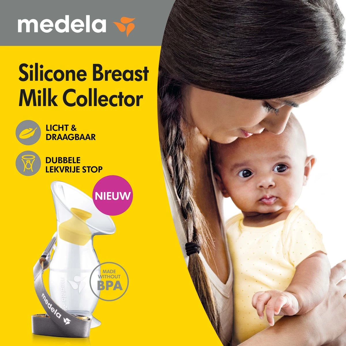 Medela Siliconen Moedermelkcollector - Melk Collector Borstvoeding - Siliconen Borstkolf - 100 Ml Moedermelk 13 Medela Siliconen Moedermelkcollector - Melk Collector Borstvoeding - Siliconen Borstkolf - 100 Ml Moedermelk - Afbeelding 13