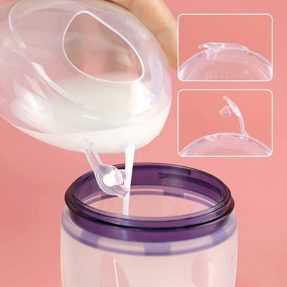 Haakaa Silicone Milk Collector (75ml) Ladybug 2 Haakaa Silicone Milk Collector (75ml) Ladybug - Afbeelding 2