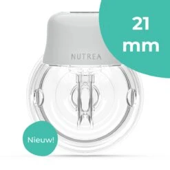 Nutrea EasyFlow 2 Stuks – Elektrische Draadloze Borstkolf 21 Mm – Handsfree Borstkolf – Oplaadbare Accu – Snelheid Aanpasbaar -Jollein Winkel 1200x1200 678
