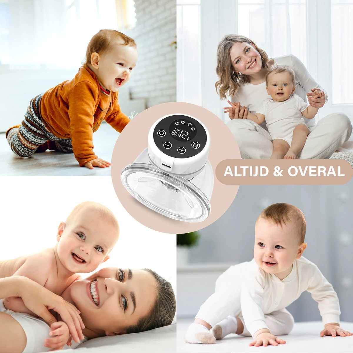 Sobia® Go Comfort - Handsfree Borstkolf - Incl. 40 Moedermelk Bewaarzakjes - BPA Vrij - 2 Stuks - Oplaadbaar - Luxe Comfort Kolfset - Incl. Borstvoeding E-Book 9 Sobia® Go Comfort - Handsfree Borstkolf - Incl. 40 Moedermelk Bewaarzakjes - BPA Vrij - 2 Stuks - Oplaadbaar - Luxe Comfort Kolfset - Incl. Borstvoeding E-Book - Afbeelding 9