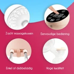 NurtureGoods Dual Efficient Borstkolf - Smart 3.0 - Vernieuwd 2023 Model - Draadloze Dubbele Elektrische Borstkolf - Oplaadbare Accu - Inclusief 2x180 Ml Babyfles, Kolfdagboek En Speen 15 NurtureGoods Dual Efficient Borstkolf - Smart 3.0 - Vernieuwd 2023 Model - Draadloze Dubbele Elektrische Borstkolf - Oplaadbare Accu - Inclusief 2x180 Ml Babyfles, Kolfdagboek En Speen -Jollein Winkel 1200x1200 708